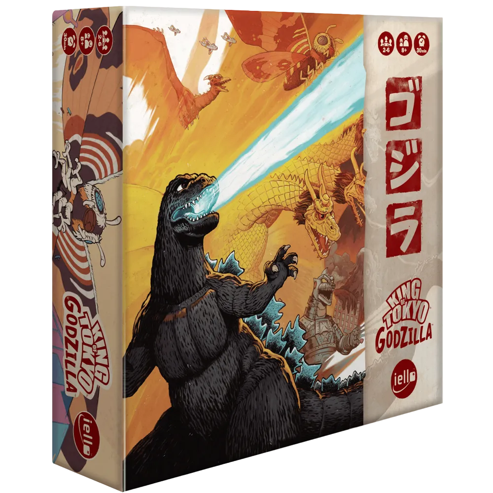 king tokyo godzilla board games iello