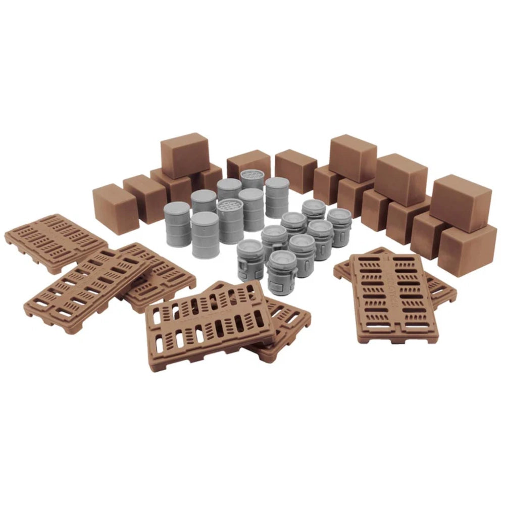 monster fight club scenery industrial cargo