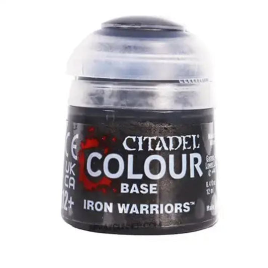 citadel color colour base paint iron warriors warhammer