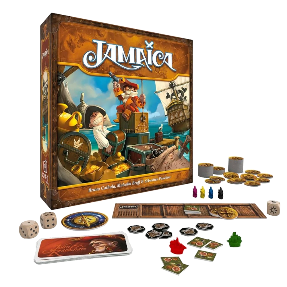 asmodee space cowboys jamaica pirates treasure board game