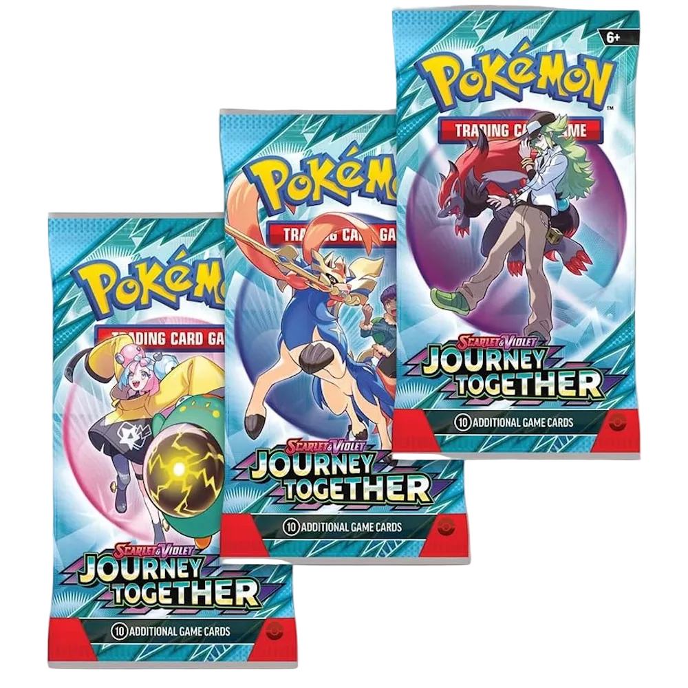 Pokémon journey Together 3 pack blister