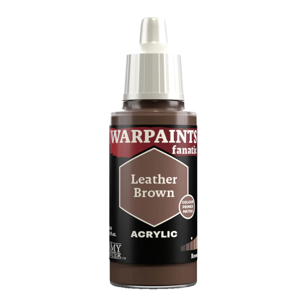 army painter warpaints fanatic paint acrylic leather brown