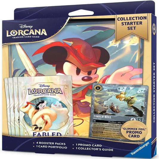 disney lorcana fabled collection starter set card game