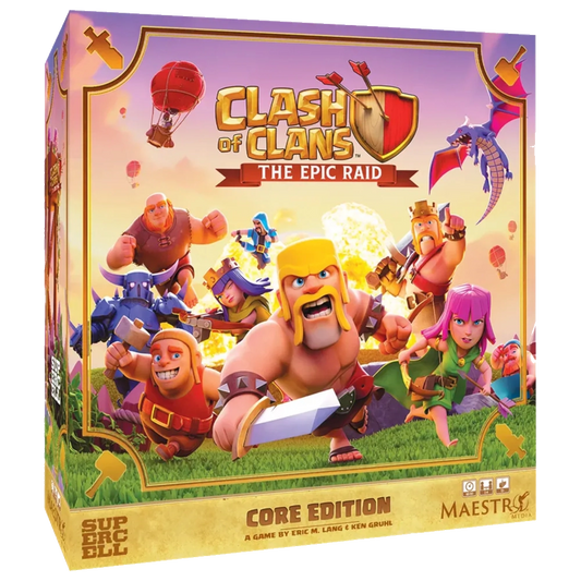 clash clans board game epic raid