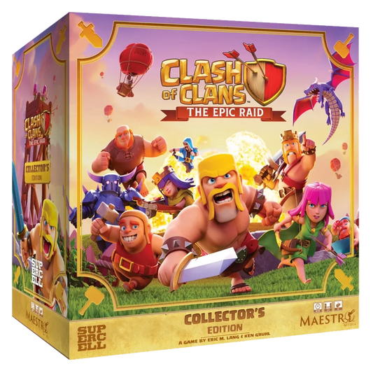 clash clans board game epic raid collectors edition