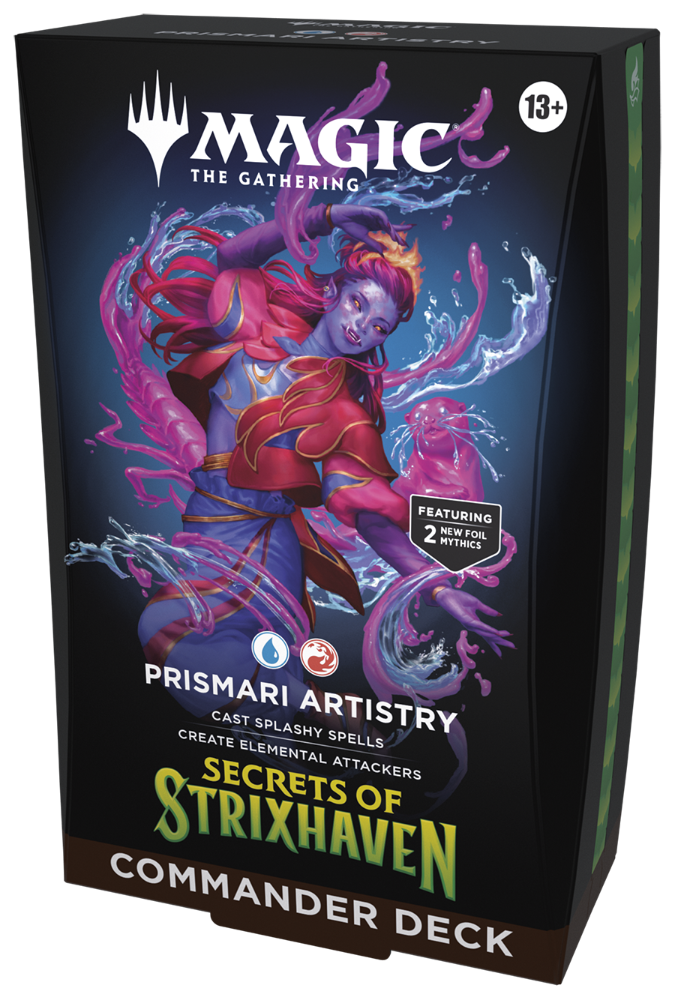 magic the gathering secrets of strixhaven commander deck 