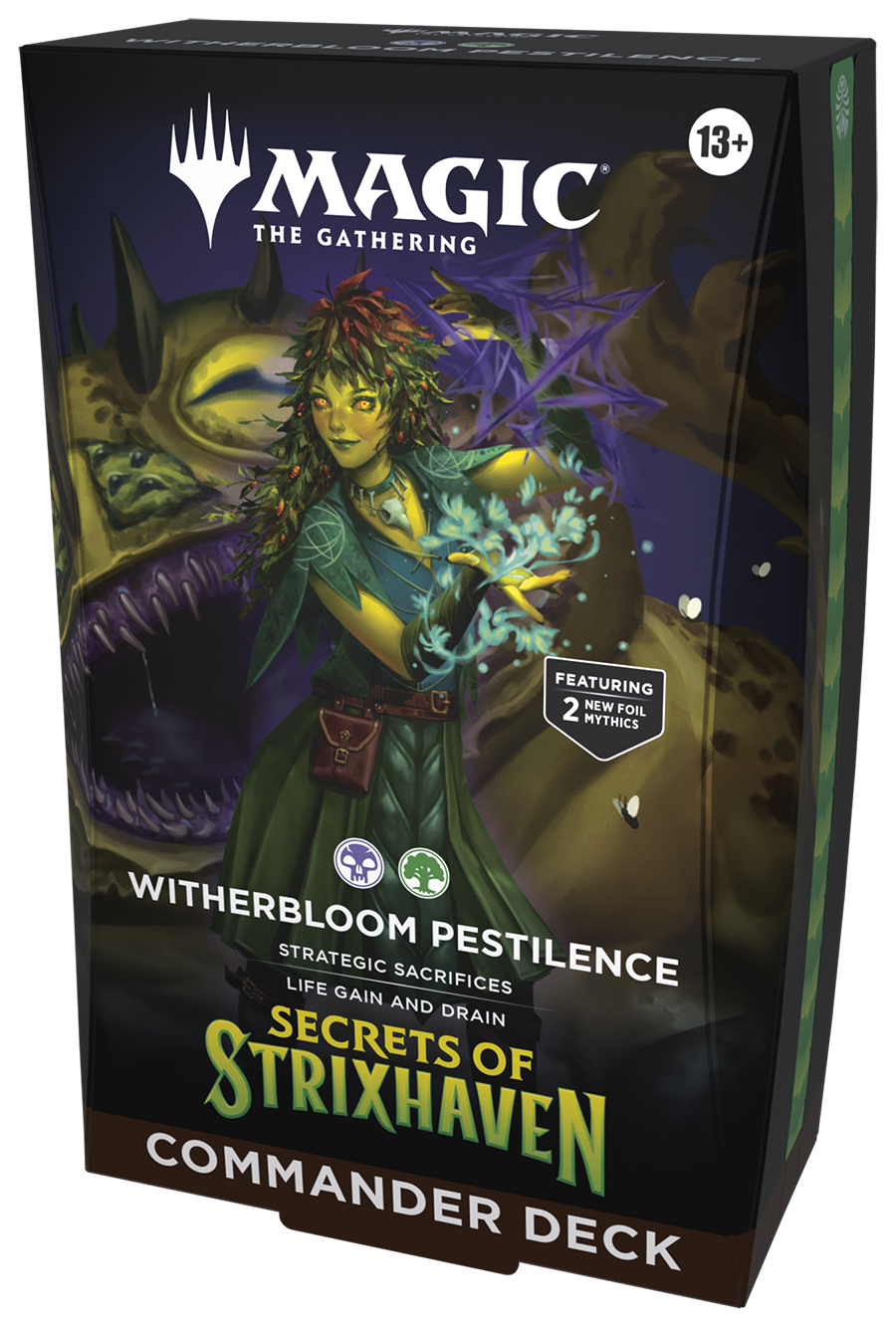 Magic the Gathering: Secrets of Strixhaven Commander Decks Set of 5