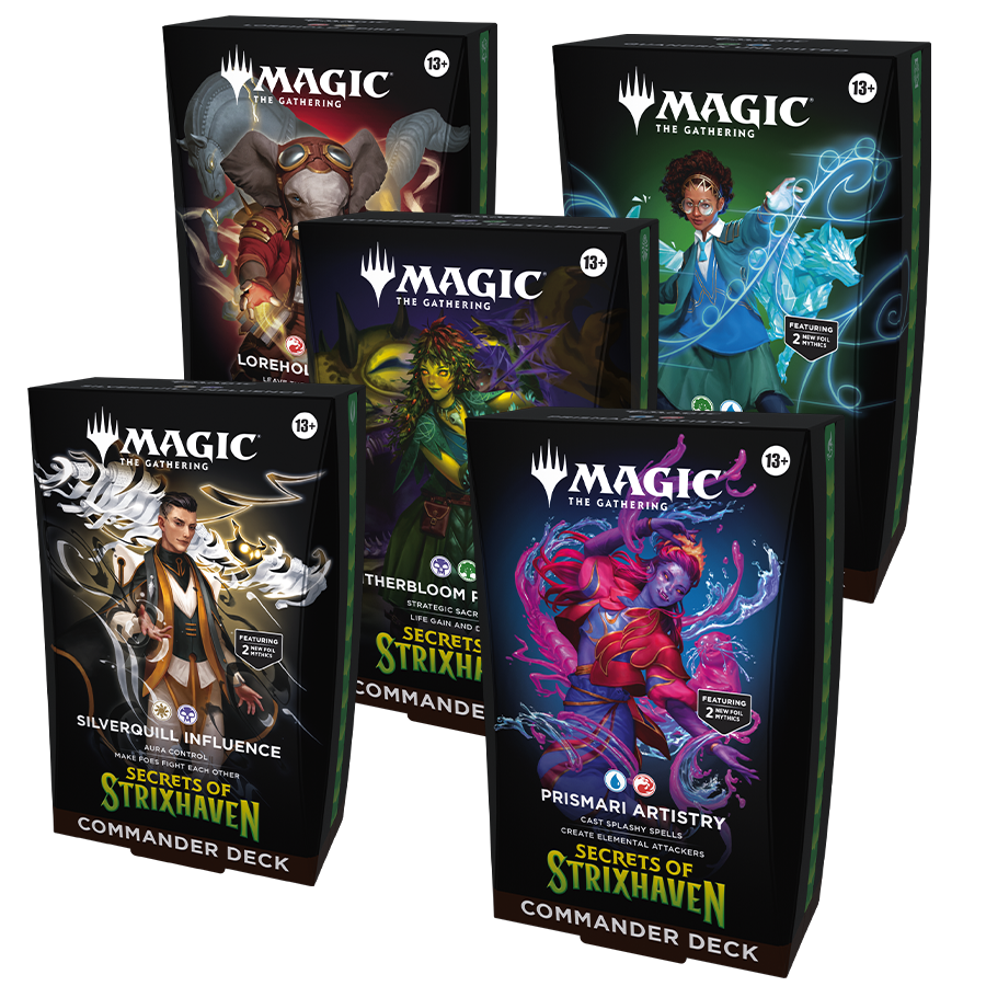 magic the gathering secrets of strixhaven commander