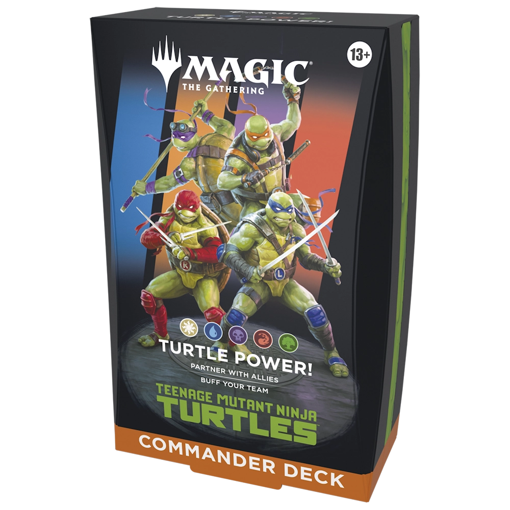 Magic the gathering teenage mutant ninja turtles commander deck