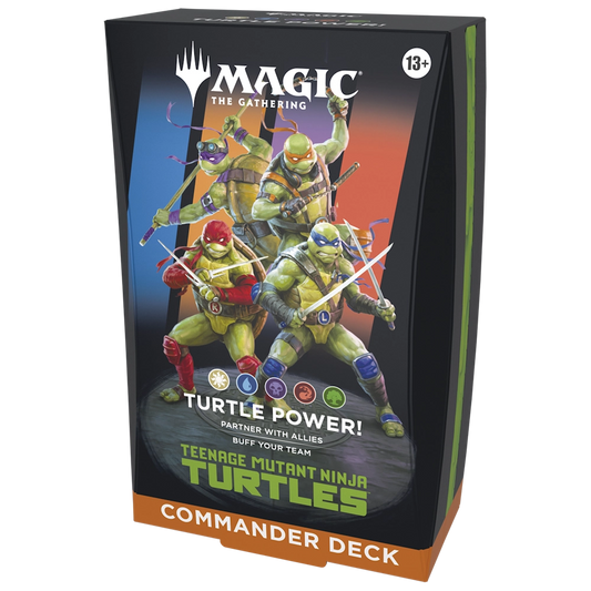 Magic the gathering teenage mutant ninja turtles commander deck