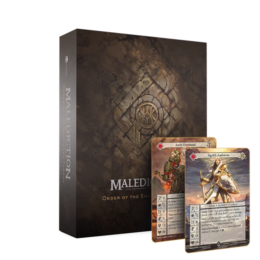 malediction order shattered throne faction box
