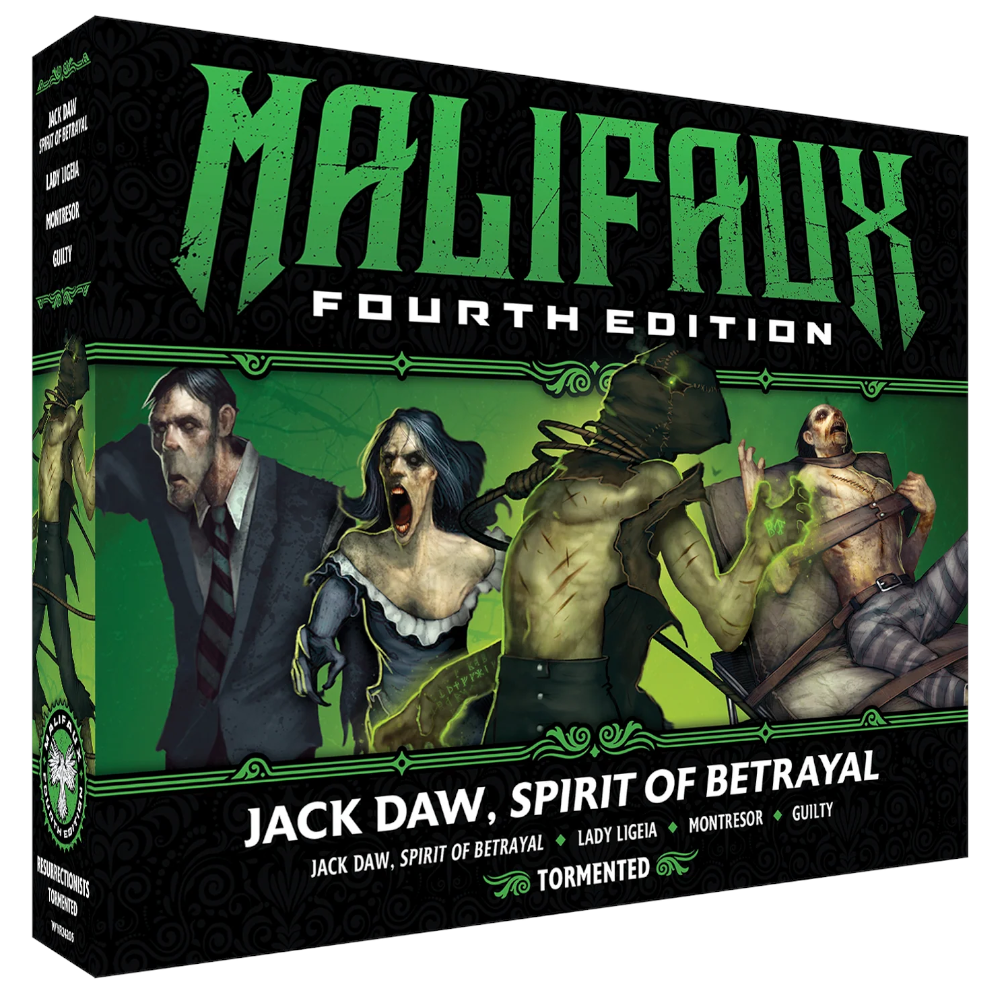 wyrd games malifaux jack daw spirit of betrayal