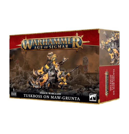 warhammer age of sigmar tuskboss on maw-grunta