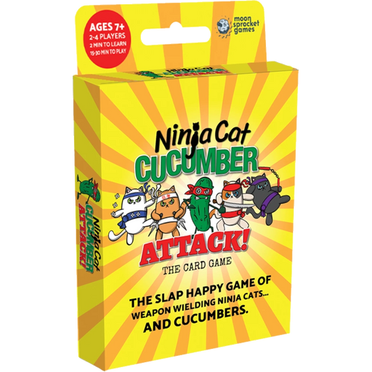 ninja cat cucumber attack card game