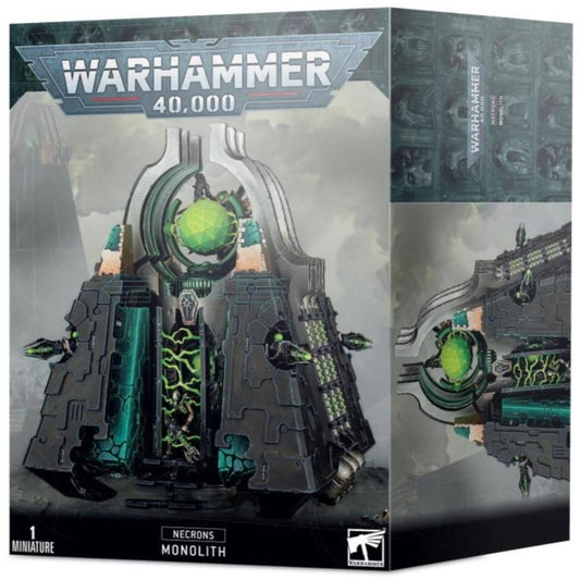 Warhammer factions necrons monolith box Citadel miniature
