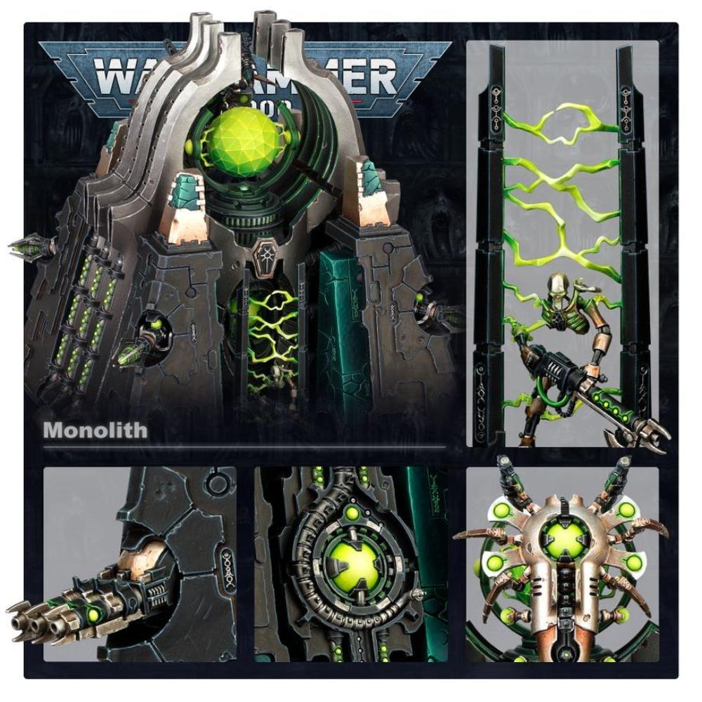 Warhammer factions necrons monolith box Citadel miniature 3