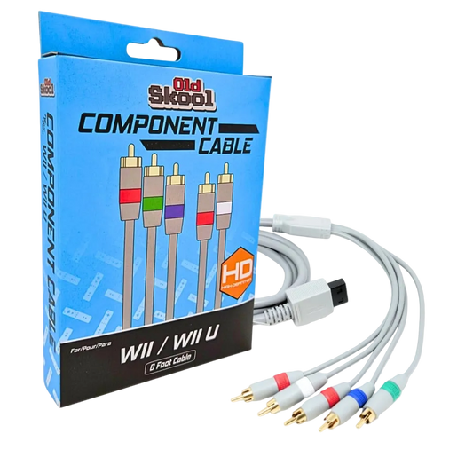 old skool wii u component cable