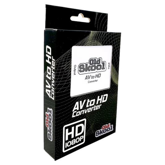 old skool av hd converter video game