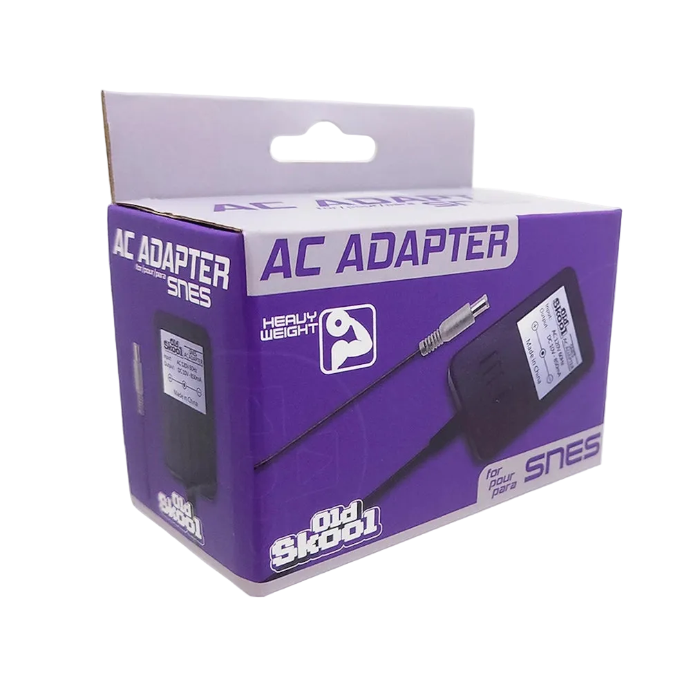 old skool snes ac adapter super nintendo