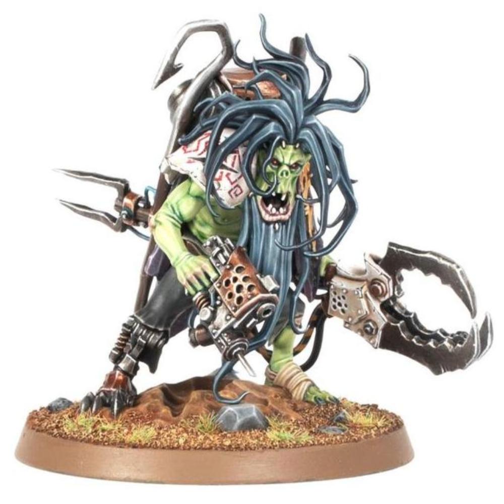 WARHAMMER 40k ORKS ZODGROD WORTSNAGGA PAINTED