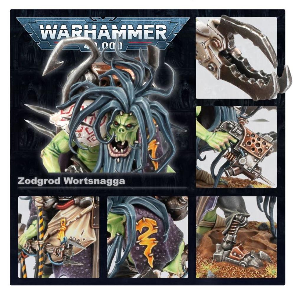WARHAMMER 40k ORKS ZODGROD WORTSNAGGA PAINTED 2