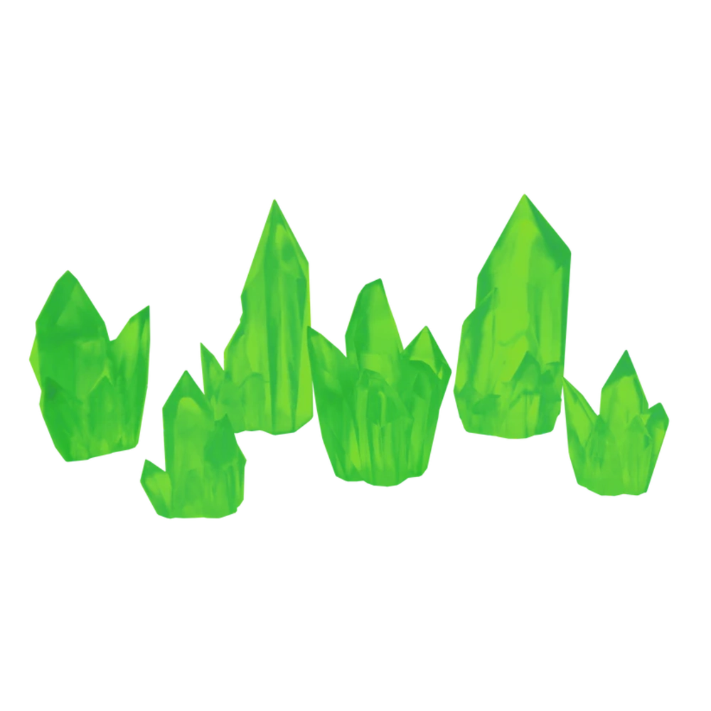 monster fight club scenery peridot crystals