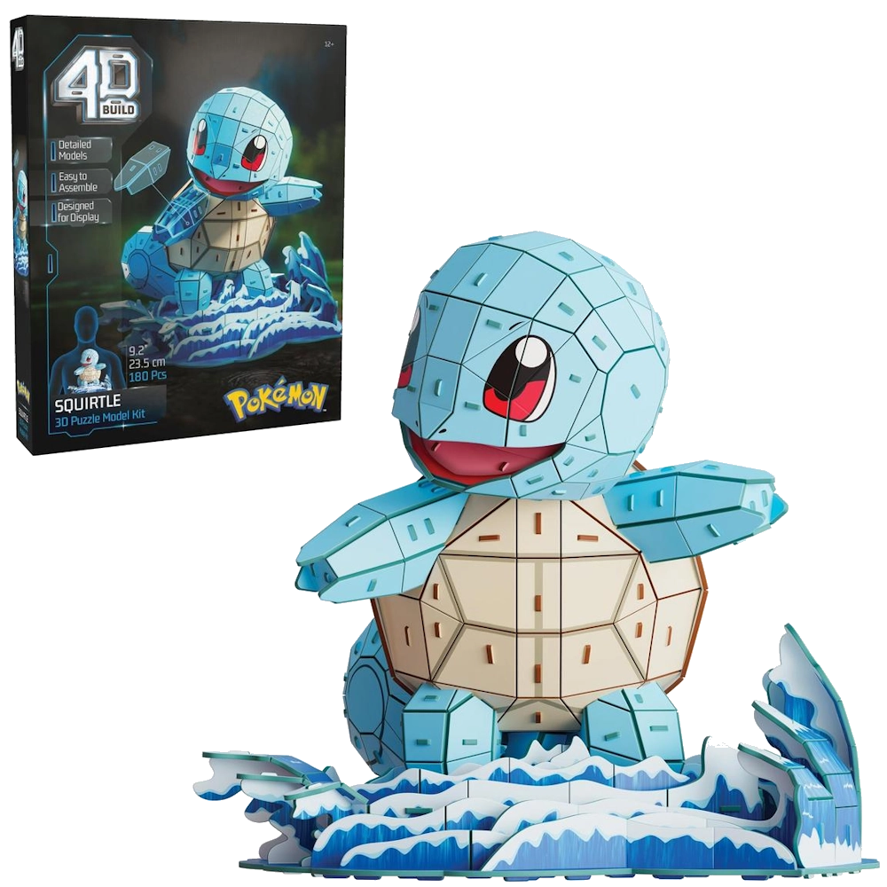 pokemon 4d build 3d squirtle puzzle