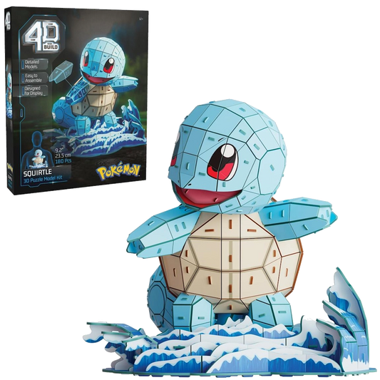 pokemon 4d build 3d squirtle puzzle
