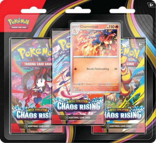 pokemon mega evolution chaos rising 3 pack