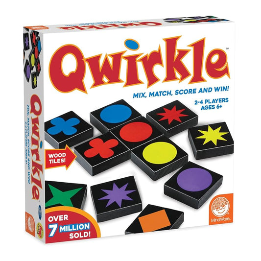 mind ware qwirkle wood tiles board game 