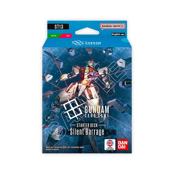 gundam card game silent barrage starter deck st13