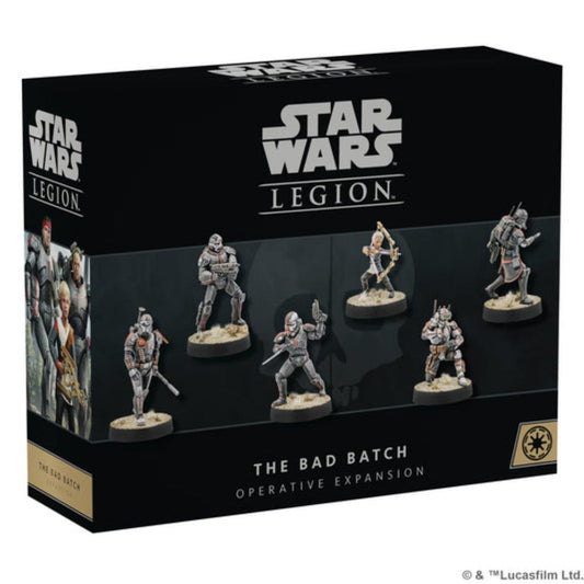 STAR WARS LEGION THE BAD BATCH OPERATIVE EXPANSION BOX FRONT