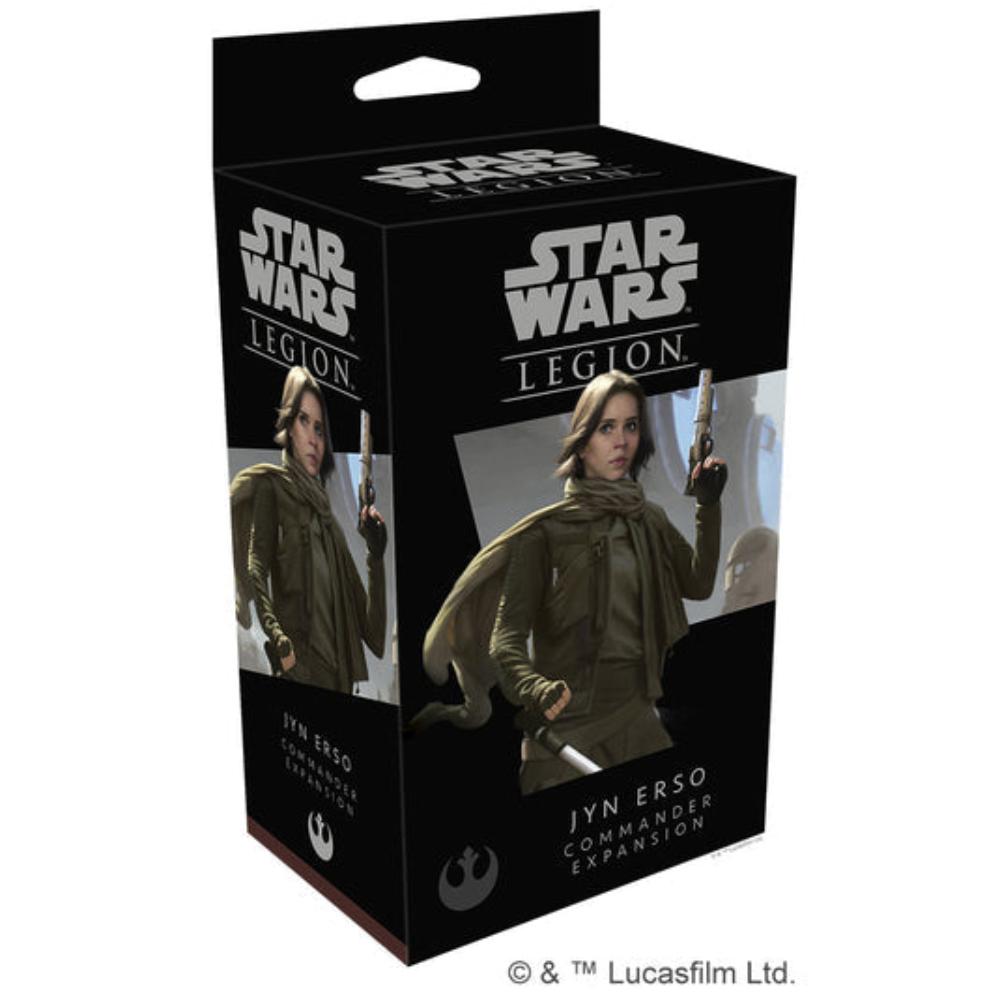 STAR WARS LEGION JYN ERSO COMMANDER EXPANSION BOX FRONT