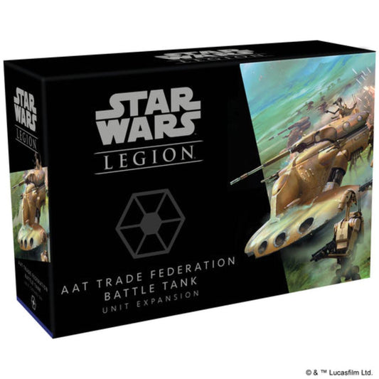 STAR WARS LEGION AAT TRADE FEDERATION BATTLE TANK UNIT EXPANSION BOX FRONT