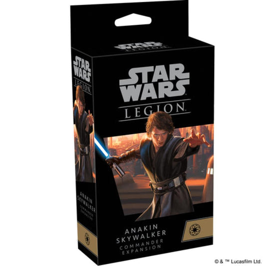 STAR WARS LEGION ANAKIN SKYWALKER COMMANDER EXPANSION BOX FRONT