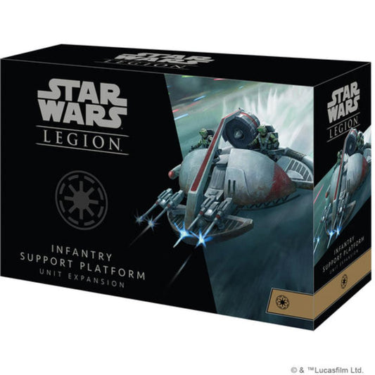 STAR WARS LEGION INFANTRY SUPPORT PLATFORM UNIT EXPANSION BOX FRONT