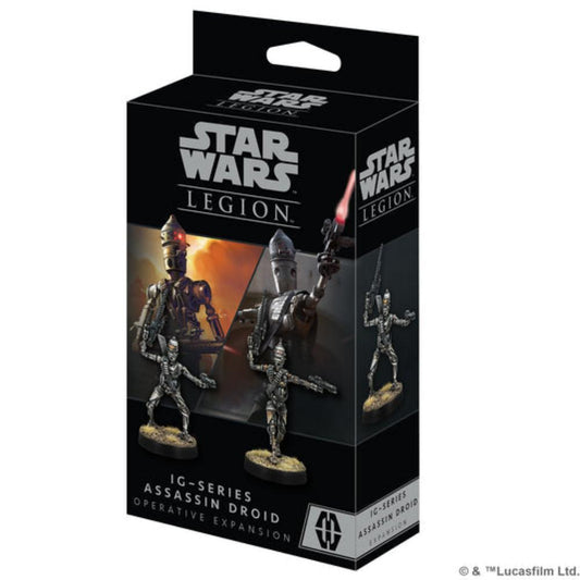 STAR WARS LEGION IG-SERIES ASSASSIN DROID OPERATIVE EXPANSION BOX FRONT