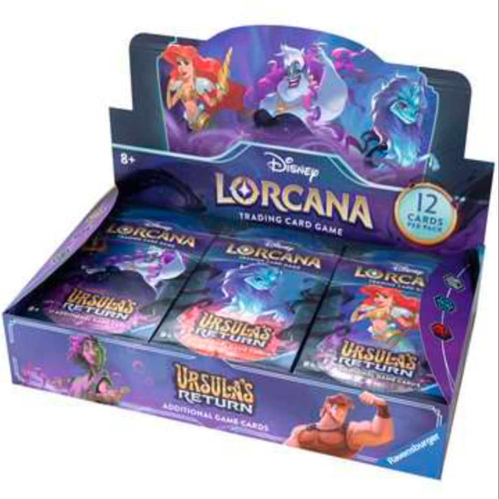 Disney Lorcana - Ursula's Return - Booster Box Disney Lorcana - Ursula's Return - Booster Box