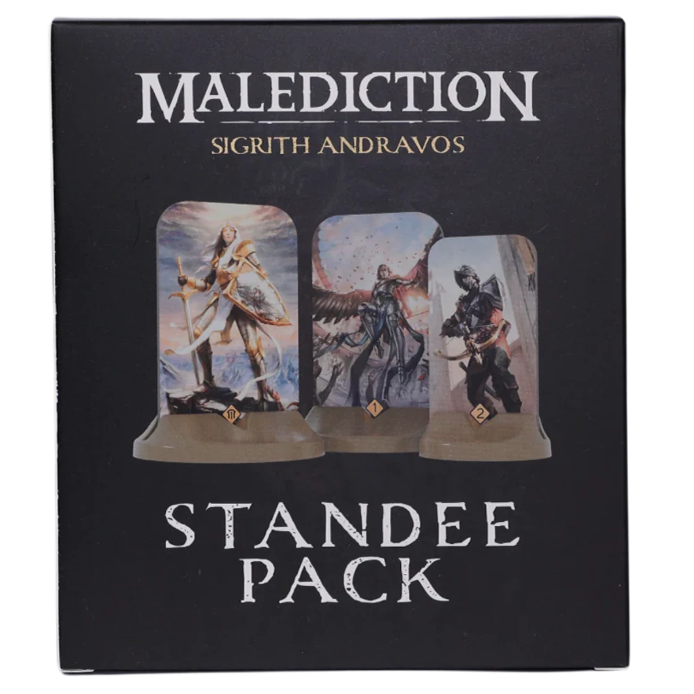 malediction sigrith andravos standee pack miniature