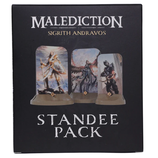 malediction sigrith andravos standee pack miniature