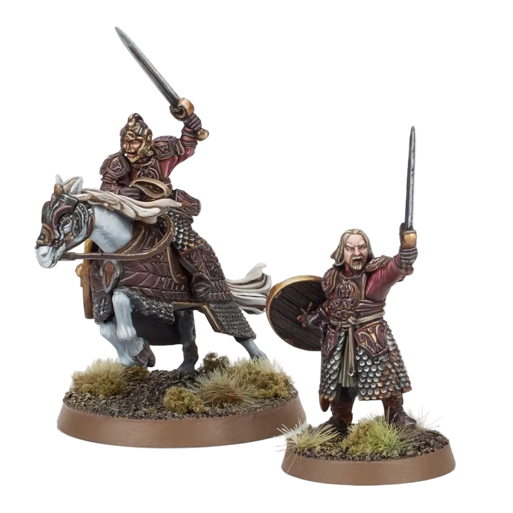 Middle Earth Strategy Battle Game Theoden King of Rohan Miniature