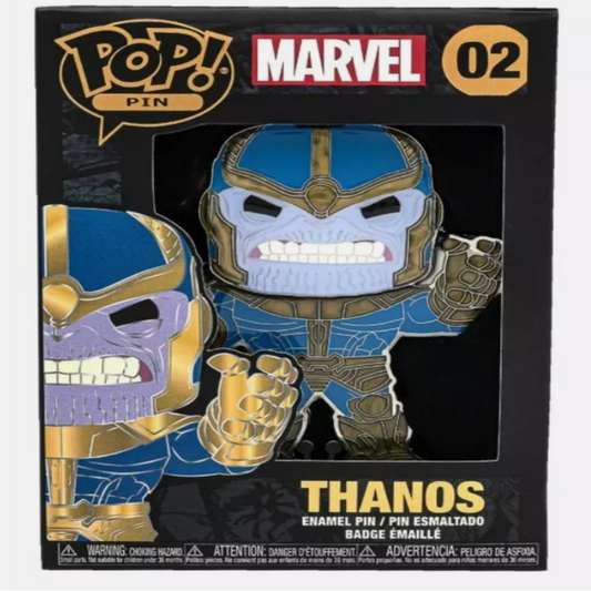 THANOS Marvel AVENGERS ENGAME #02 Large Enamel Pop! Pin by Funko