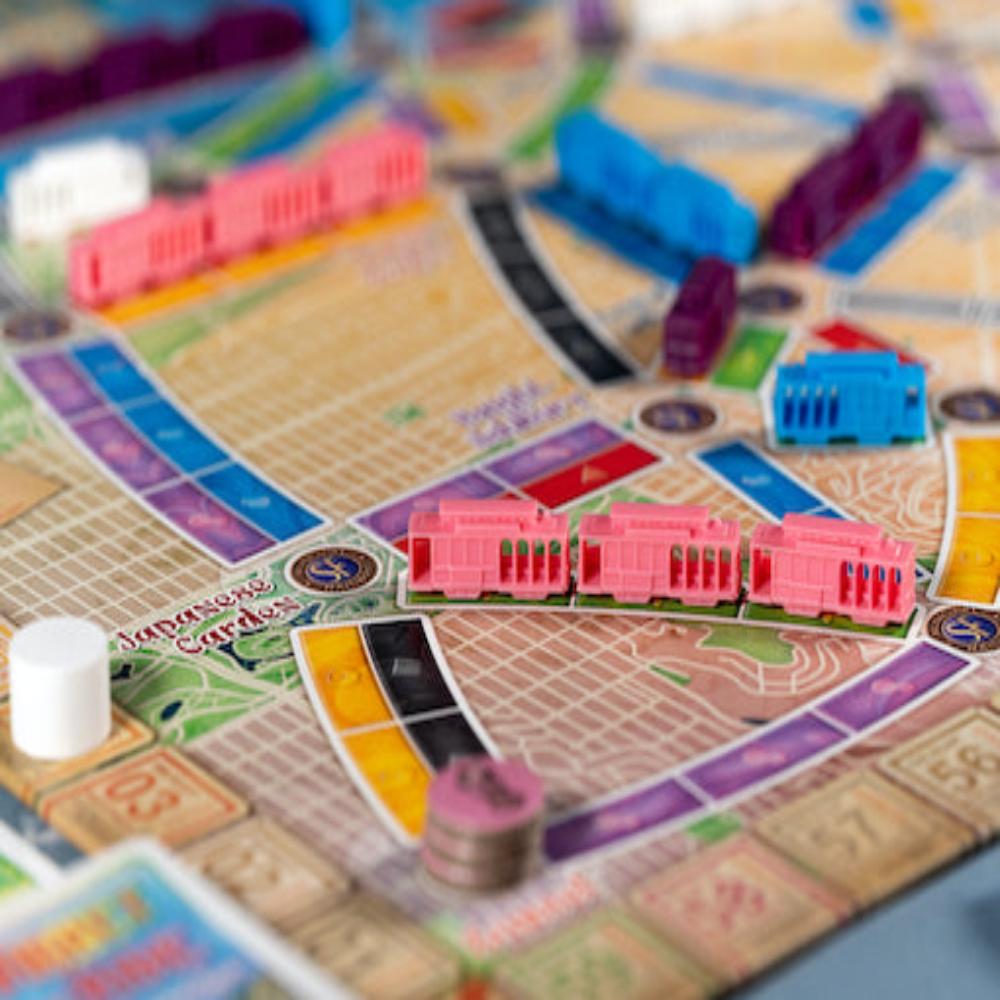 TICKET TO RIDE SAN FRANCISCO GAME CONTENTS