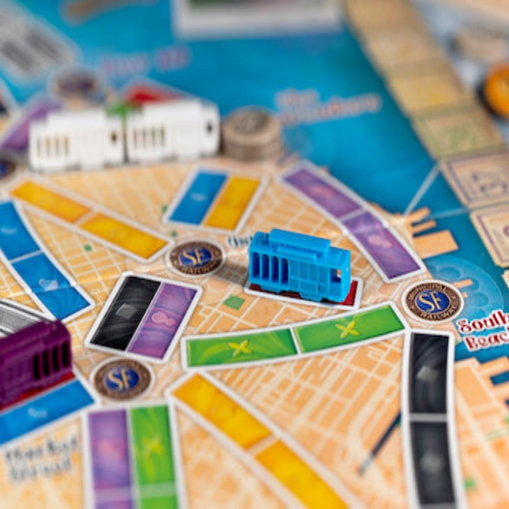 TICKET TO RIDE SAN FRANCISCO GAME CONTENTS 2