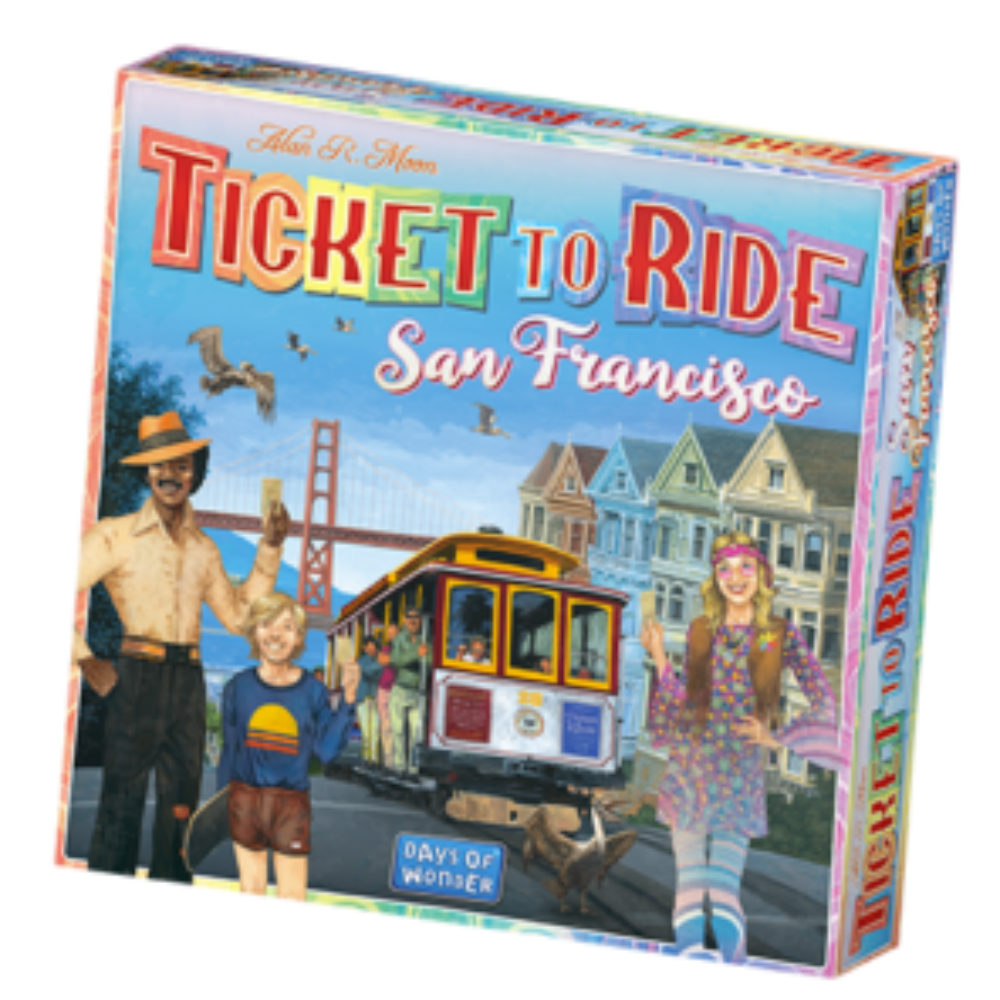 TICKET TO RIDE SAN FRANCISCO BOX FRONT