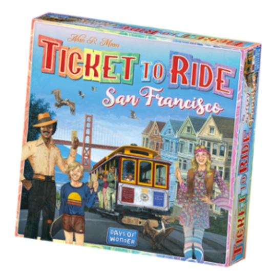 TICKET TO RIDE SAN FRANCISCO BOX FRONT