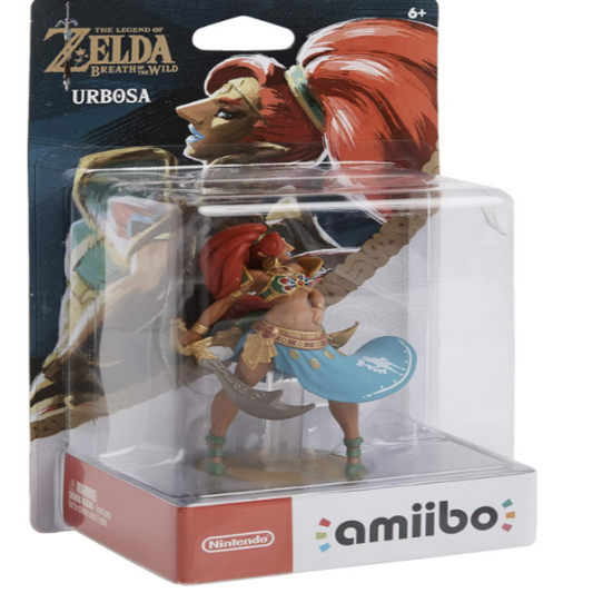 Nintendo Amiibo Urbosa Breath of the Wild The Legend of Zelda Series Figure