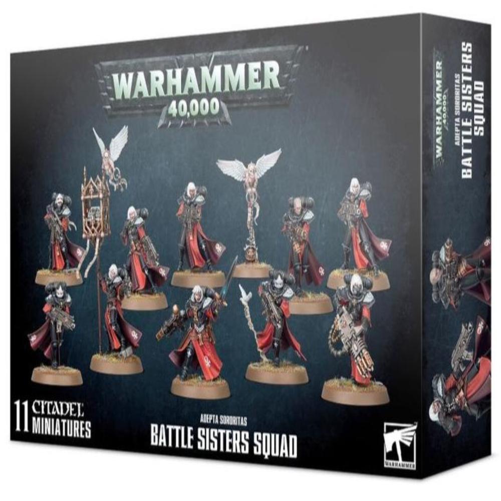 WARHAMMER 40k ADEPTA SORORITAS BATTLE SISTERS SQUAD BOX