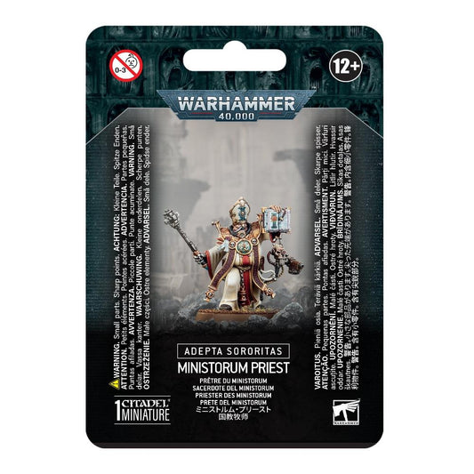 WARHAMMER 40k ADEPTA SORORITAS MINISTORUM PRIEST PACKAGING