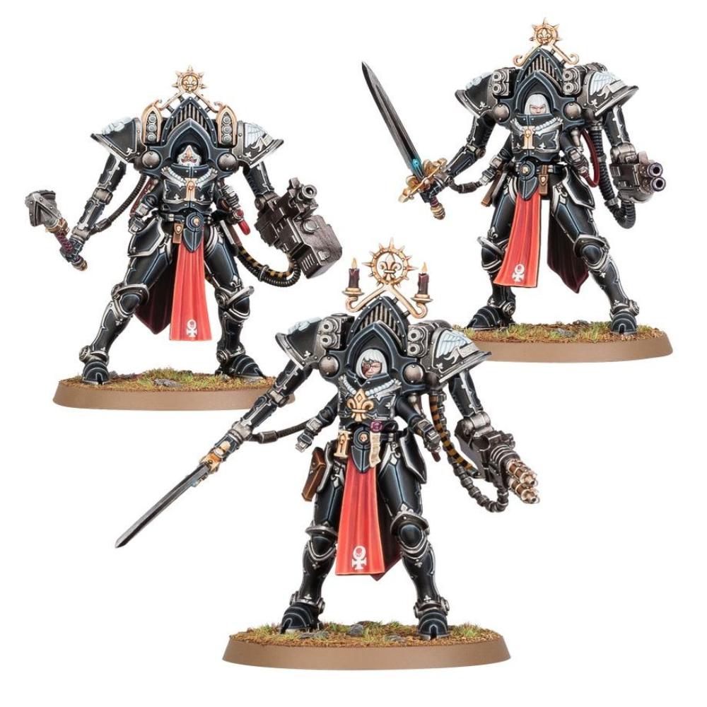 WARHAMMER 40k ADEPTA SORORITAS PARAGON WARSUITS PAINTED 5